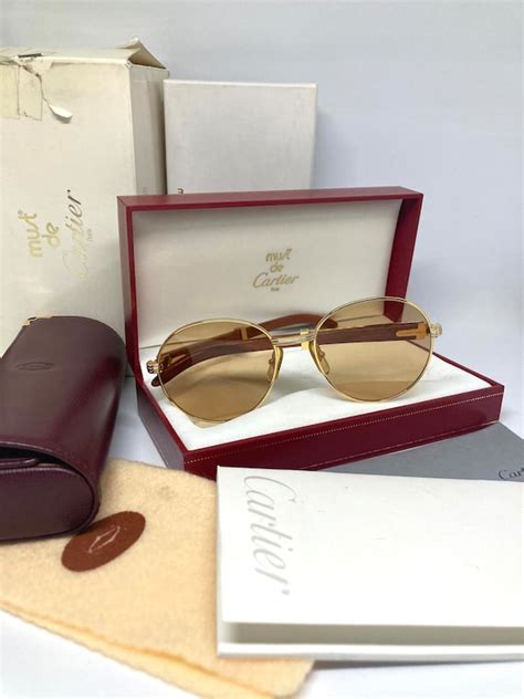 Vintage Cartier 135b Sunglasses 52